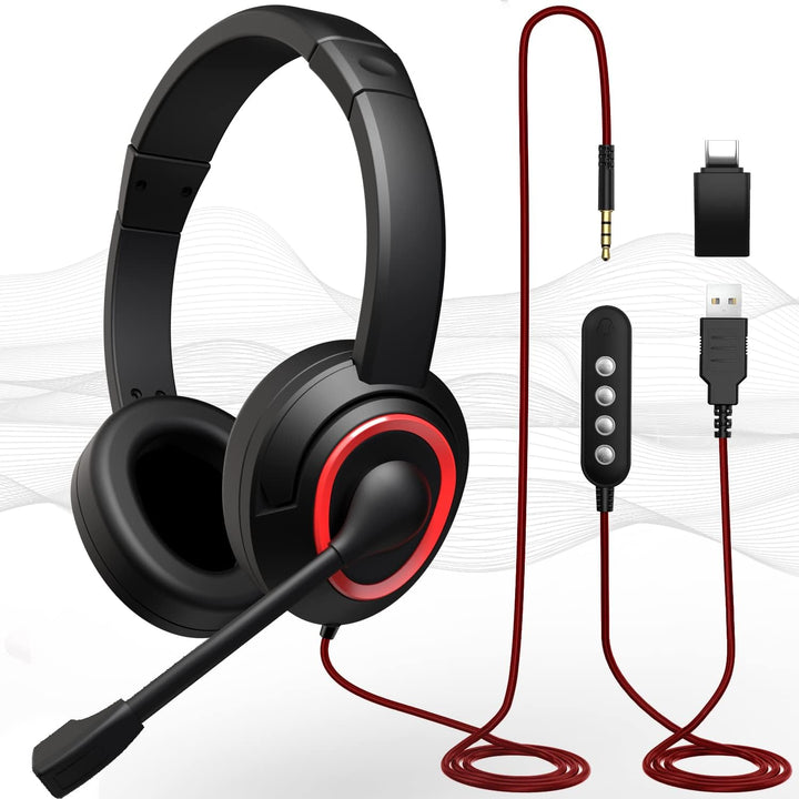 Venker Subwoofer Stereo Headphones
