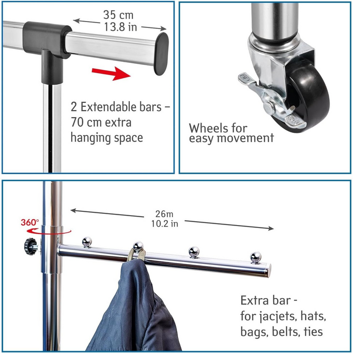 Tatkraft Falcon Clothes Rail