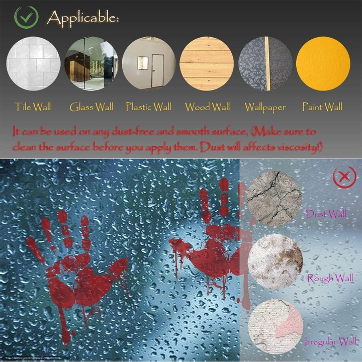 Halloween Window Sticker Sheets