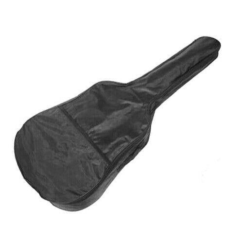 Black Soft Padded 3/4 Size Guitar Case & Strap