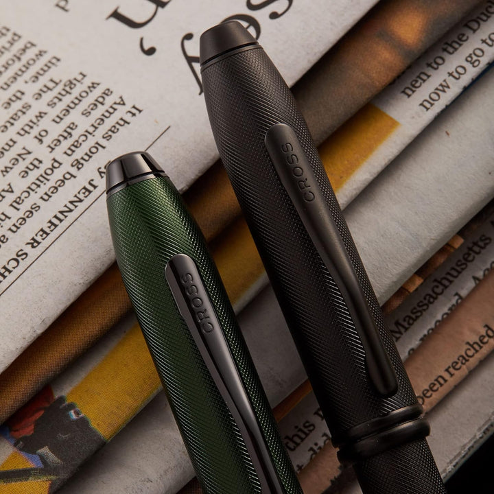 Cross Townsend Matte Green Rollerball Pen
