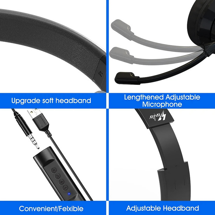 Venker U17 Noise Cancelling Headphones