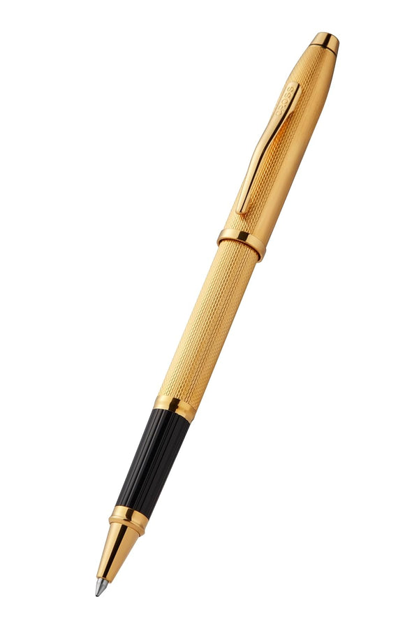 Cross Century II Polished 23KT Goldplated Diamond Rollerball Pen