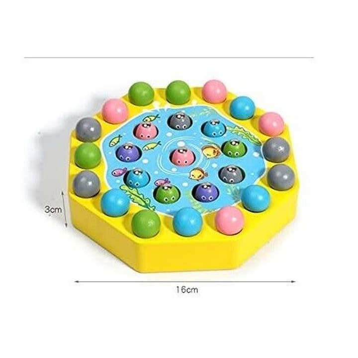 Kids Wooden Fishing Toy Game