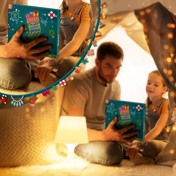 Girls Hair Accessory Christmas Advent Calendar