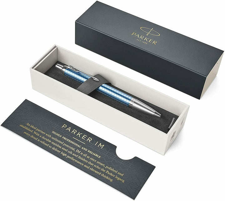 Parker IM Premium Blue Ballpoint Pen