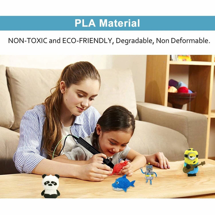 20 Pack Coloured 3D Pen Refill Strips