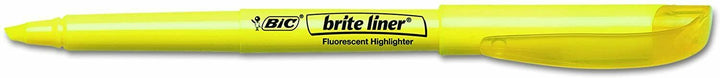 5 Bic Brite Liner Highlighter Pens