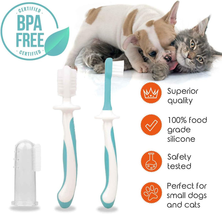 Pet Dog Cat Toothbrush Kit