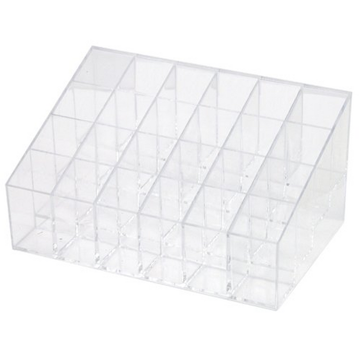 24 Compartment Cosmetic Organiser Stand