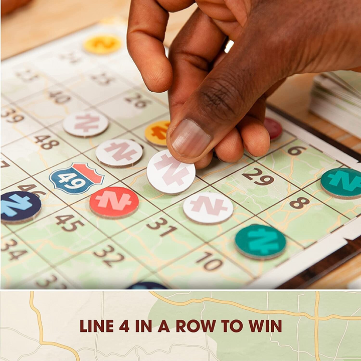 Zillionaires Road Trip USA Board Game