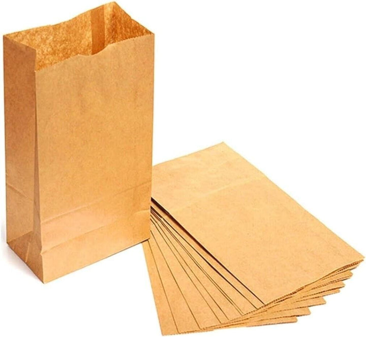60 Brown Paper 27cms Craft Bags