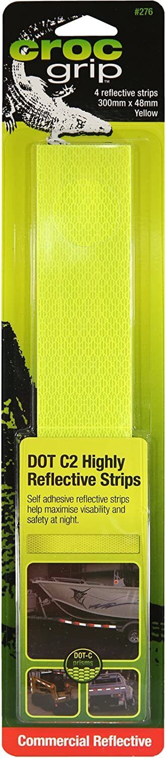 Croc Yellow Reflective Strips