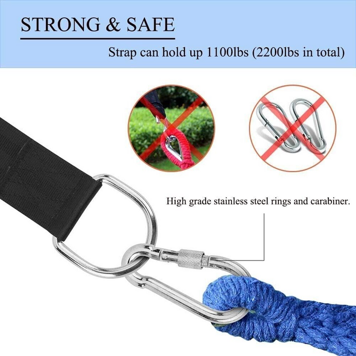 Tree Swing Straps & Clips
