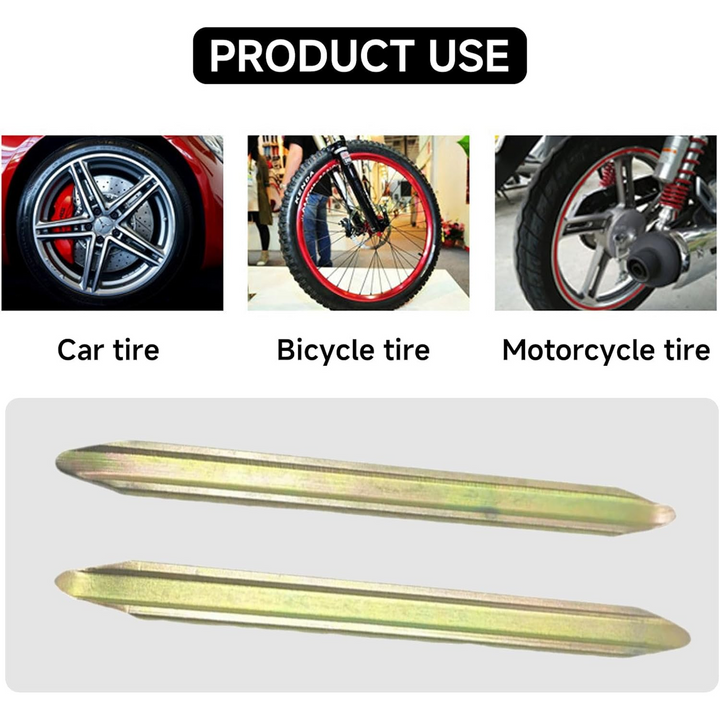 2 Tyre 10" Metal Removal Tools