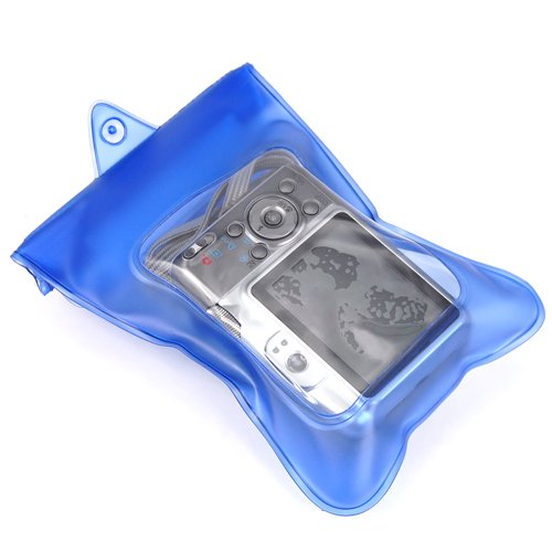 Blue Waterproof Camera Case