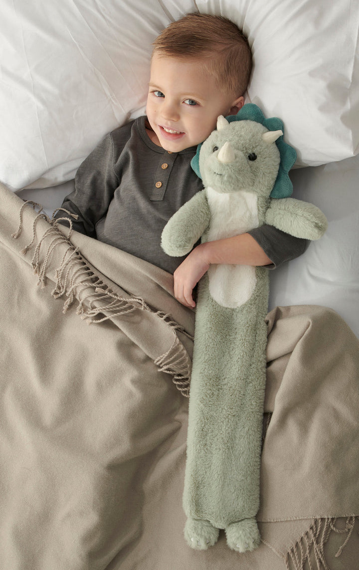 Aroma Home Green Dinosaur Long Hot Water Bottle