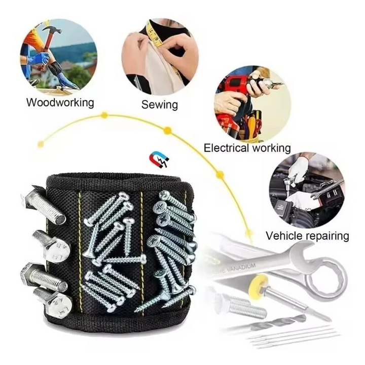 Magnetic Wristband Toolkit Holder