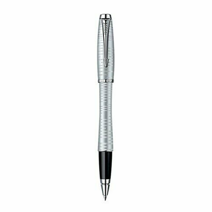 Parker Urban Silver Stripe Fine Rollerball Pen