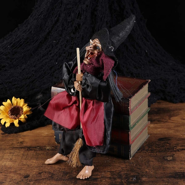 Halloween LED Cackling Witch