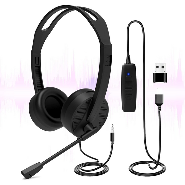 Venker U16 USB Headset & Microphone