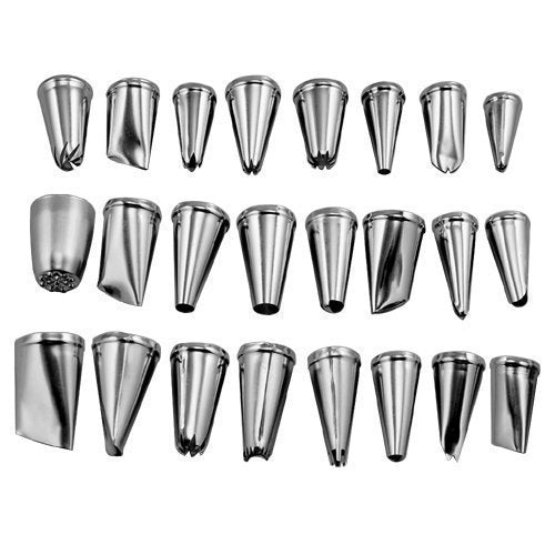 24 Cake Piping Nozzles