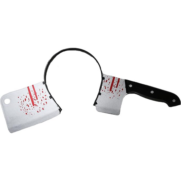 Halloween Plastic Cleaver Headband