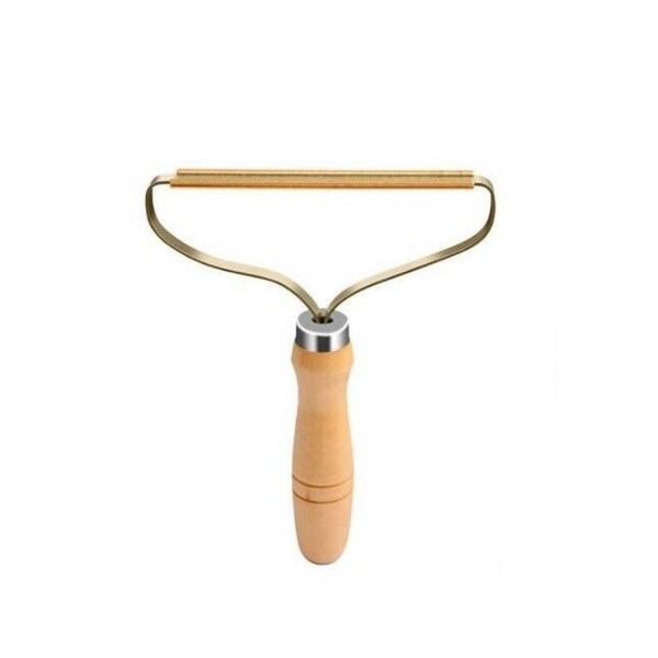 Wooden Handle Lint Remover