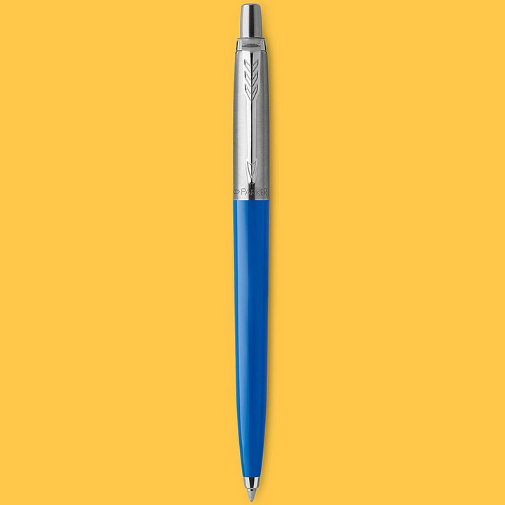 Parker Pen Blue Jotter Black Gel Pen