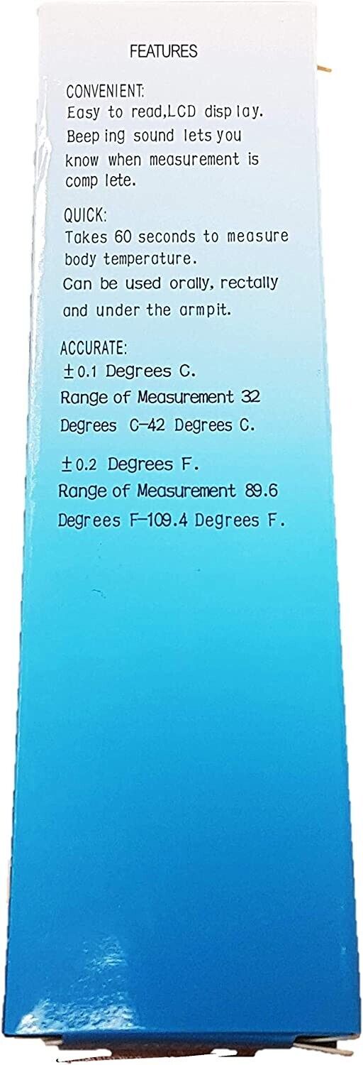 Digital Body Probe Thermometer