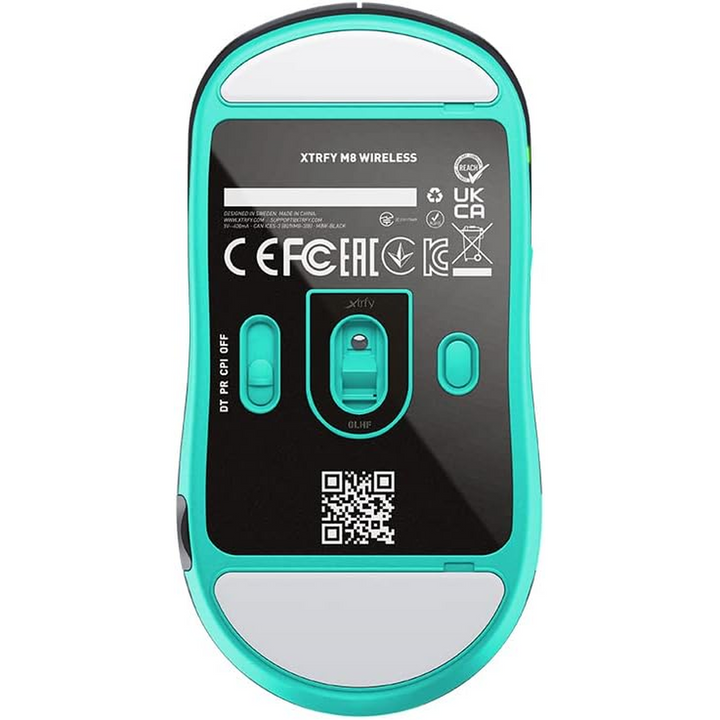 Cherry Black XTRFY M8 Wireless Computer Mouse