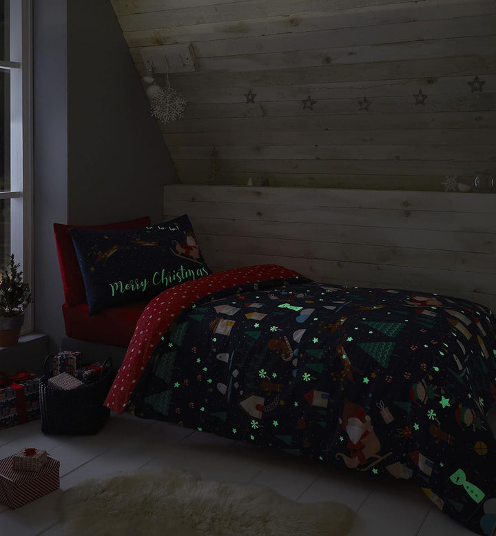 Santa Wonderland King Size Bedding