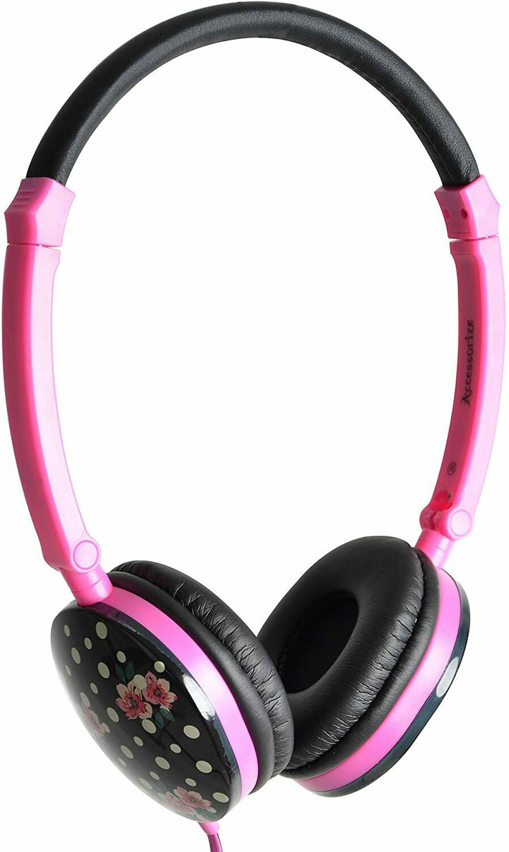 Accessorize Floral Polka Dot Headphones
