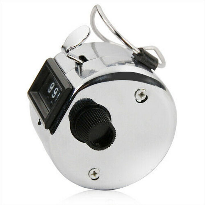 Metal 4 Digit Hand Tally Counter