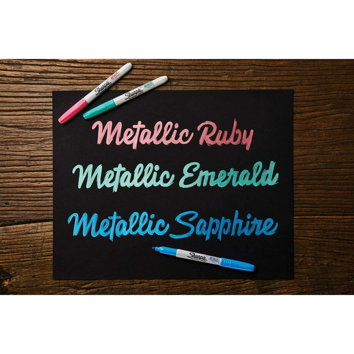 3 Metallic Sharpie Trio Pen Pack