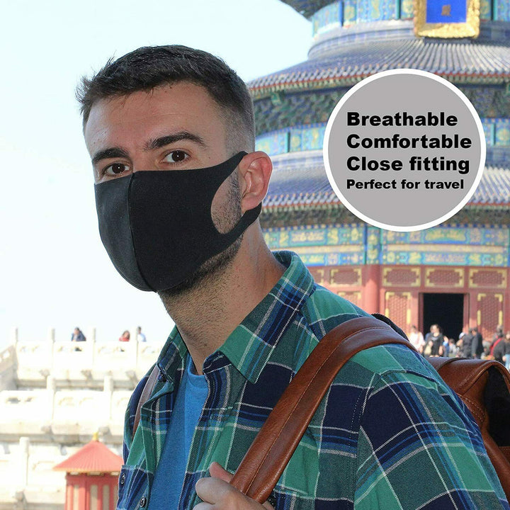 Black Washable & Reusable Face Mask