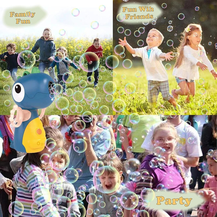 Dinosaur Bubble Machine