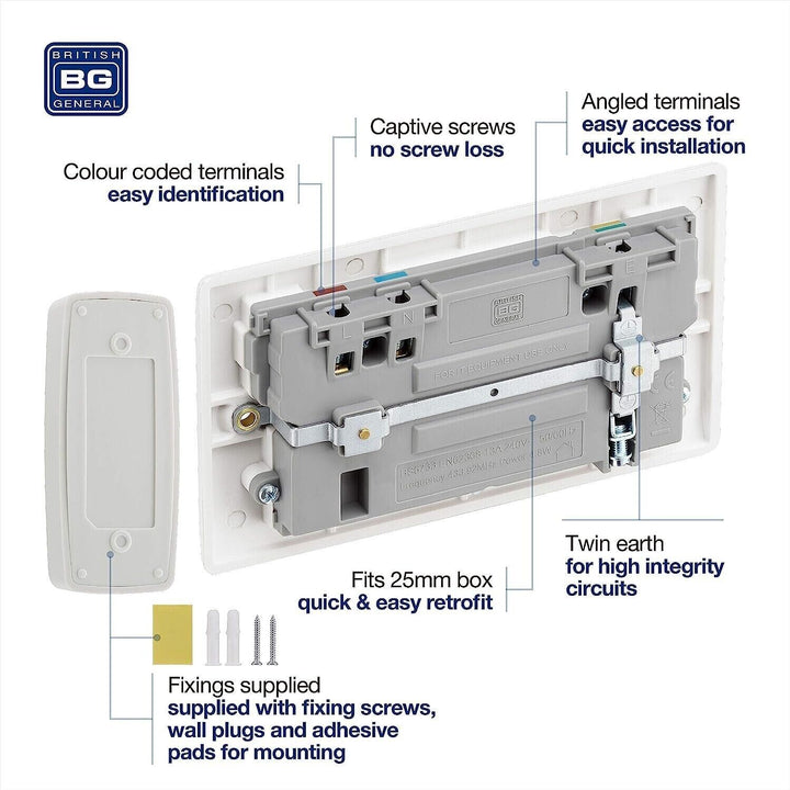 BG Electrical Door Bell & Socket
