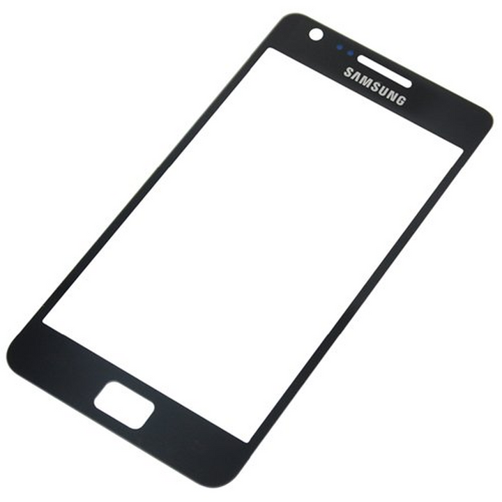Samsumg Galaxy S2 Black Outer Glass Screen Replacement