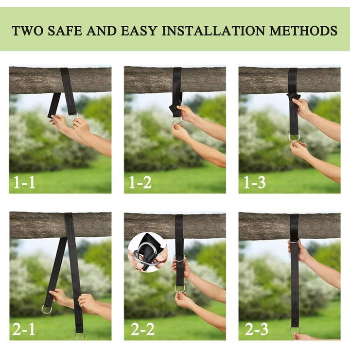 Tree Swing Straps & Clips