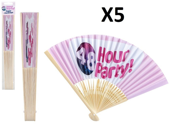 48 Hour Party Chinese Folding Hand Fan