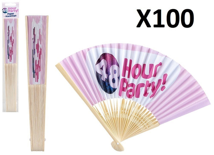48 Hour Party Chinese Folding Hand Fan