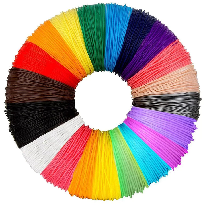 20 Pack Coloured 3D Pen Refill Strips