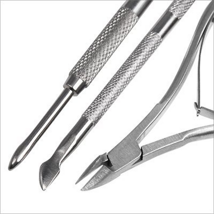 3 Piece Stainless Steel Nail Cutter Set