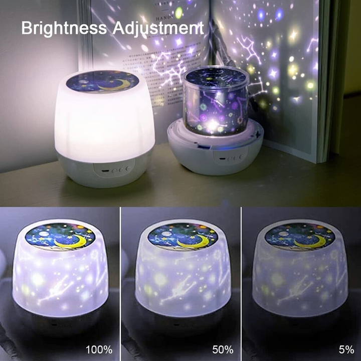 Rotating Projector Star Night Light