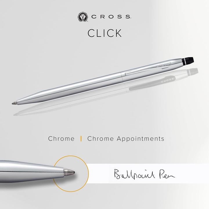 Cross Click Chrome Ballpoint Pen