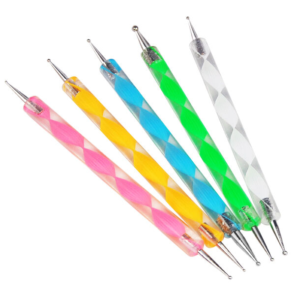 5 Nail Art Paint Dotting Pens
