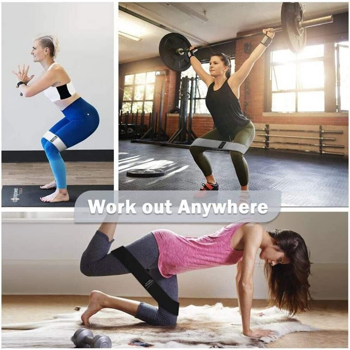 3 Dark Exercise Resistance Bands