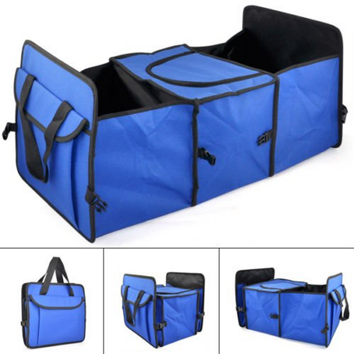 Blue Car Boot Organiser