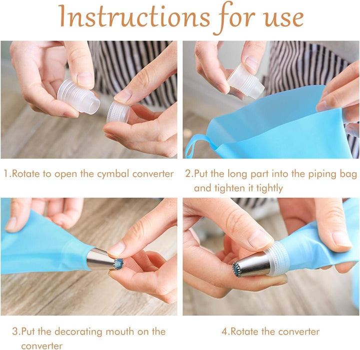 Wisfox 85 Pcs Cake Decorating Tool